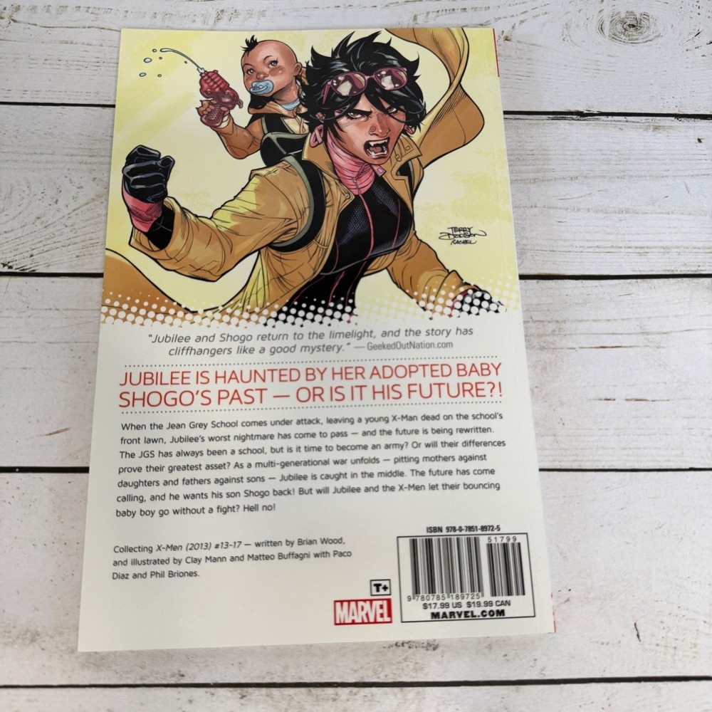 X-Men Bloodline Marvel Now TPB 2014 by Brian Wood Clay Mann Jubilee Storm - Picture 2 of 7
